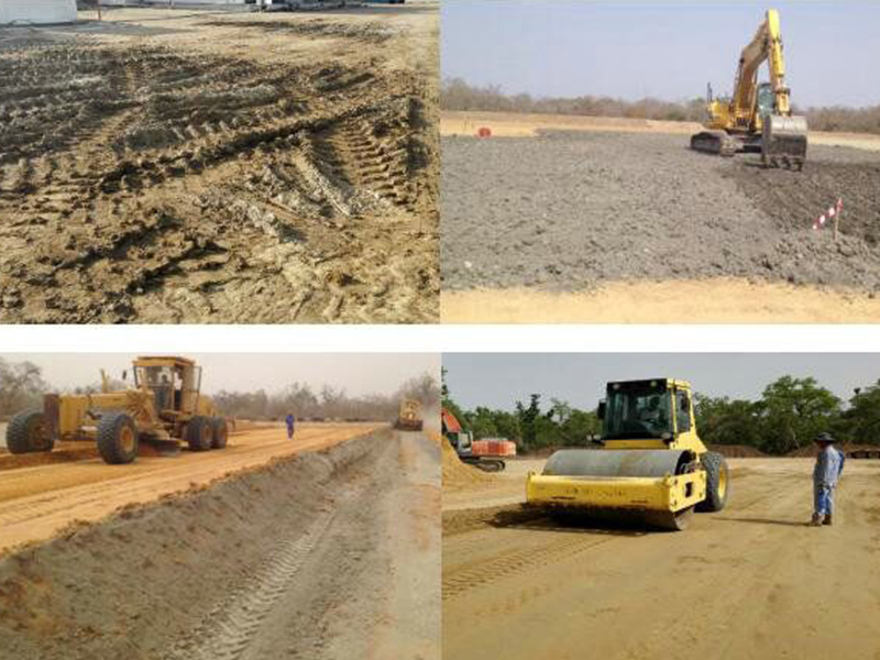 30赤道附近雨季國(guó)家油田達(dá)標(biāo)處理泥漿巖屑+沙質(zhì)土面層固化